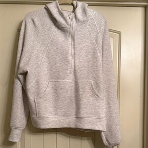 Women's Gray Half-Zip Super Soft Hoodie- NWOT